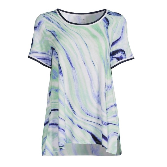 Secret Treasures 2-Piece Knit Sleep Shirt with Shorts Sleepwear set Size S (4-6) - Picture 4 of 12